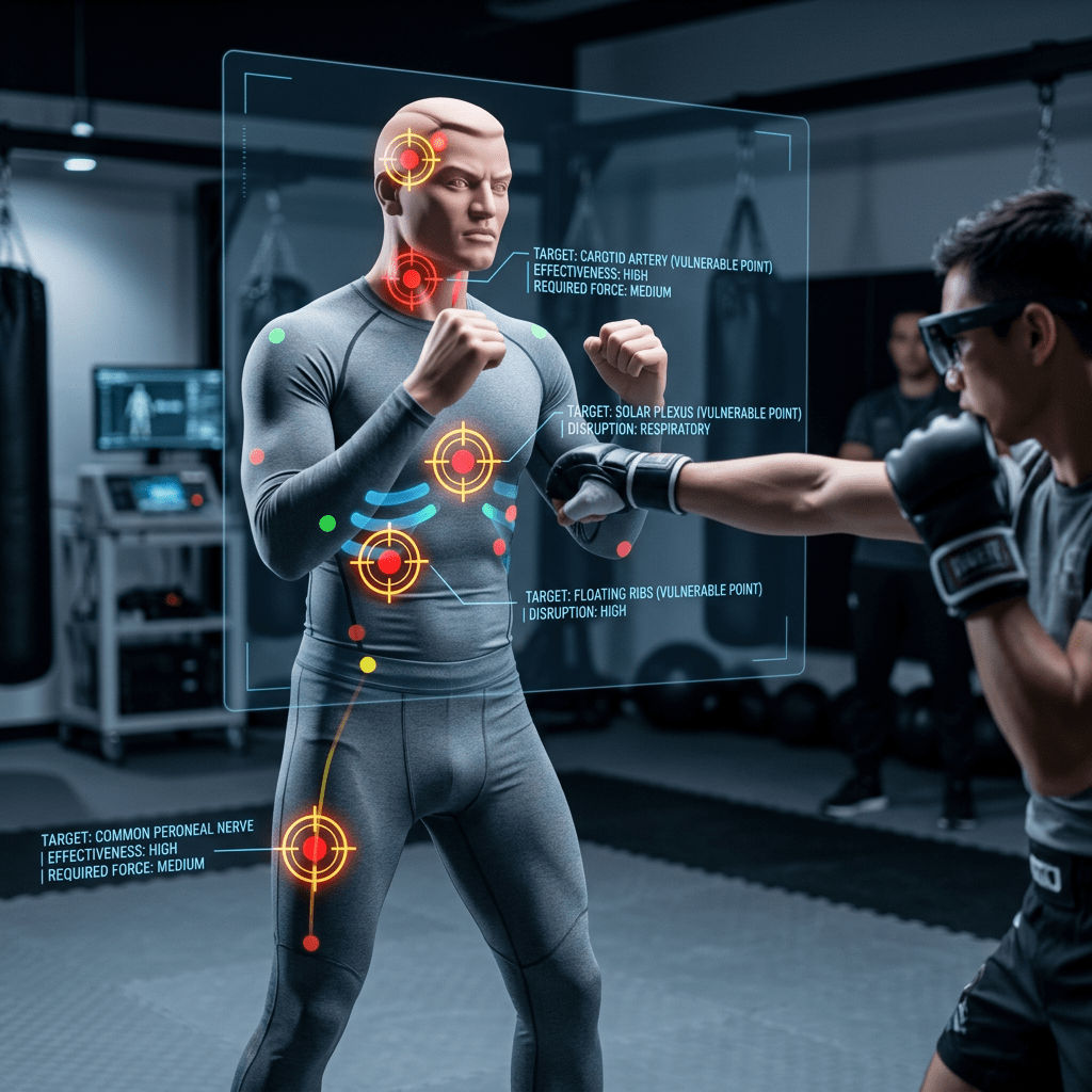 Precision targeting weak anatomical points