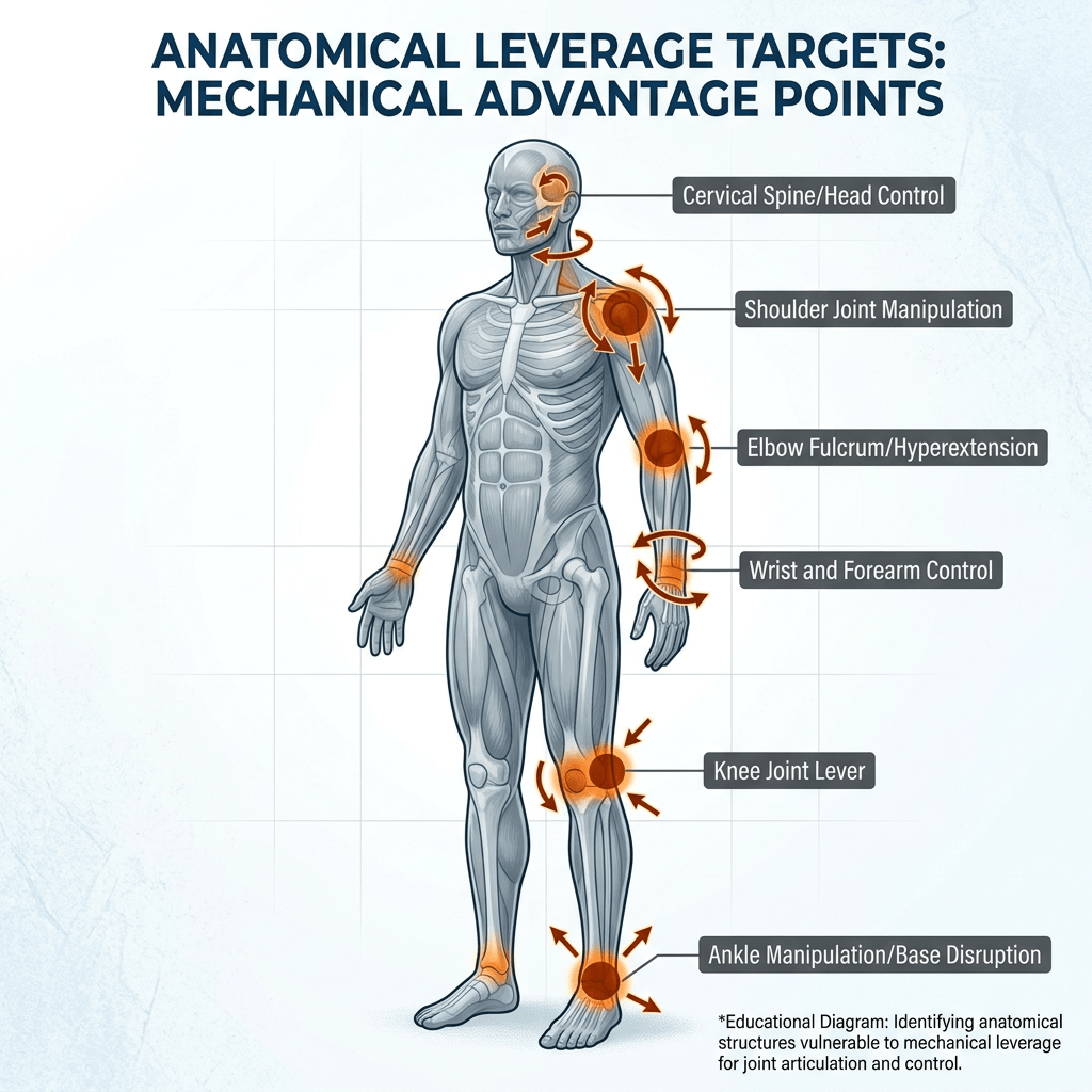 High-advantage anatomical leverage targets