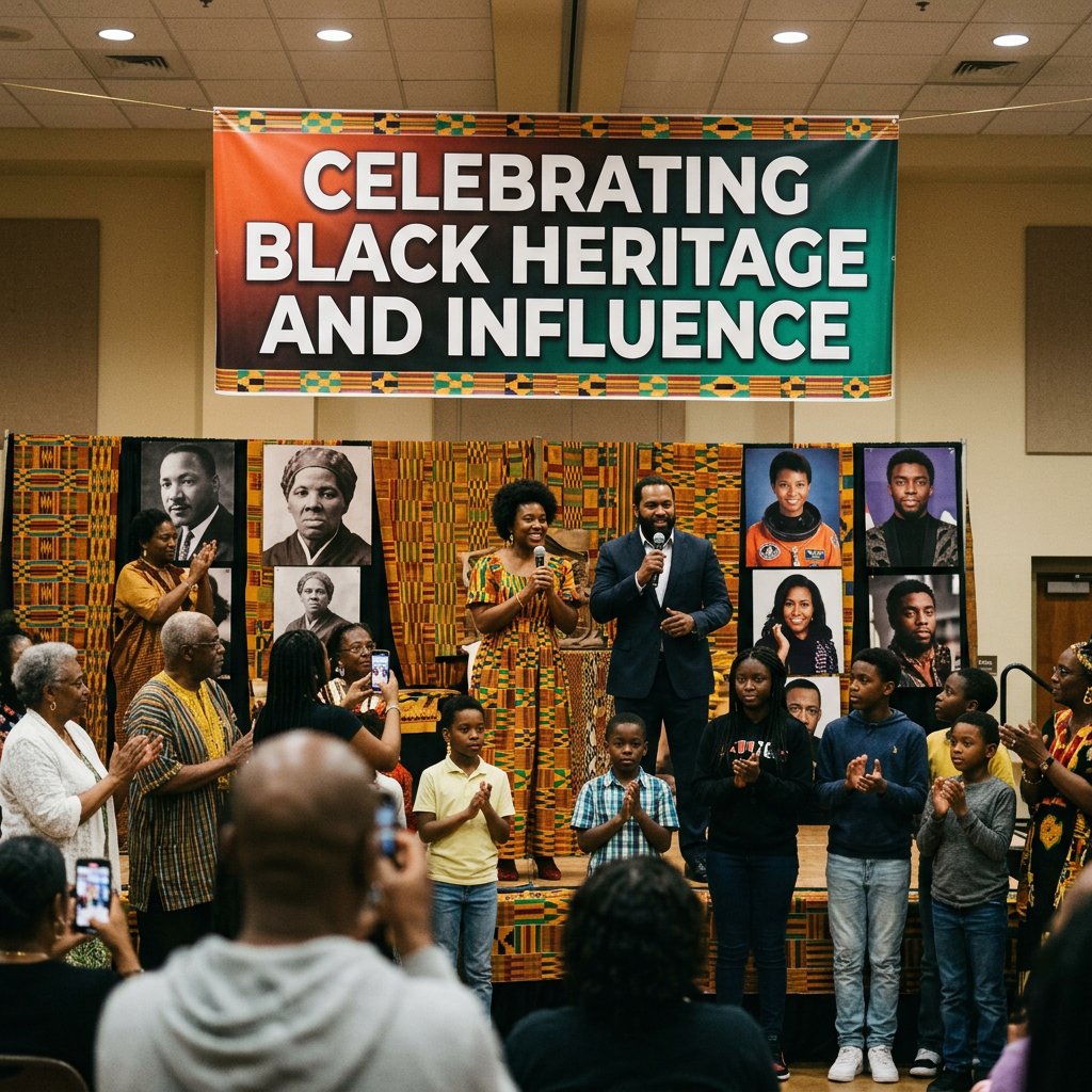 Change title to Celebrating Black Heritage and Influence